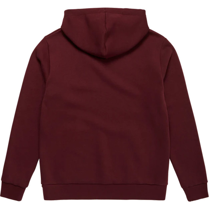 2023 Mystic Mens Icon Hood Sweater 35104.230131 - Red Wine